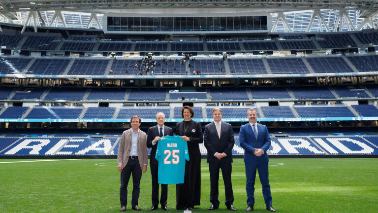 El Santiago Bernabéu acogerá el primer juego de la NFL en España