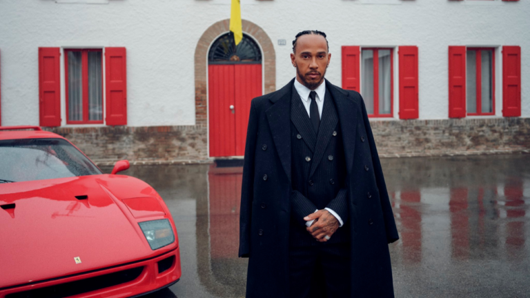 Ferrari le dio la bienvenida a Lewis Hamilton en Maranello