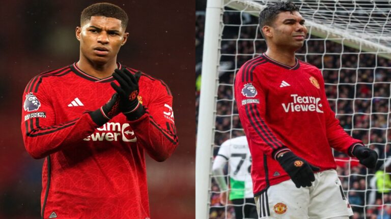 Rashford y Casemiro están en la rampa de salida del Manchester United