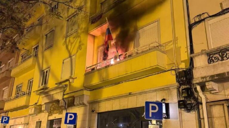 Atacan  sede del Consulado General de Venezuela en Lisboa