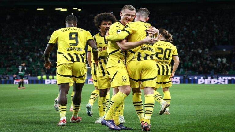 Borussia Dortmund sentenció al Sporting de Lisboa
