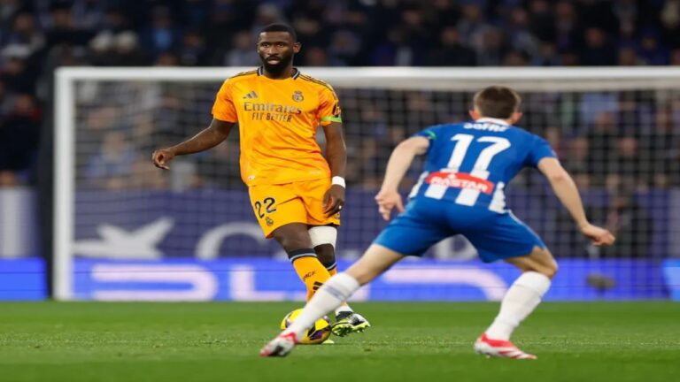 Real Madrid confirmó la lesión de Rudiger que estará ausente por tres semanas