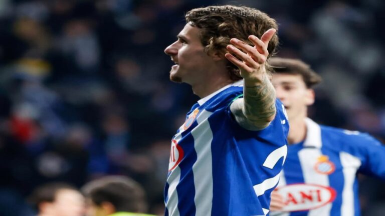 Espanyol resistió los golpes del Real Madrid y lo noqueó a la contra