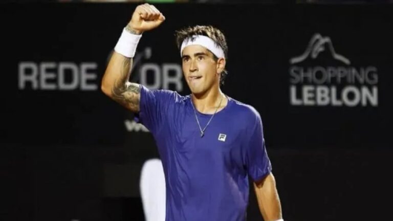 Francisco Comesaña le ganó a Zverev la batalla por las semifinales