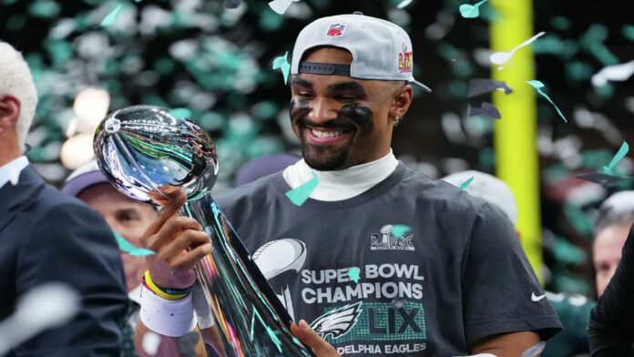Jalen Hurts se llevó el MVP del Super Bowl LIX