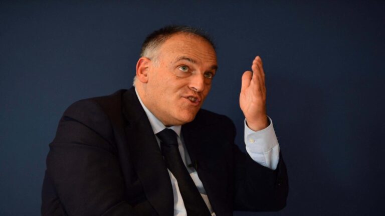 El presidente de LaLiga se manifestó sobre la protesta del Real Madrid por los árbitros