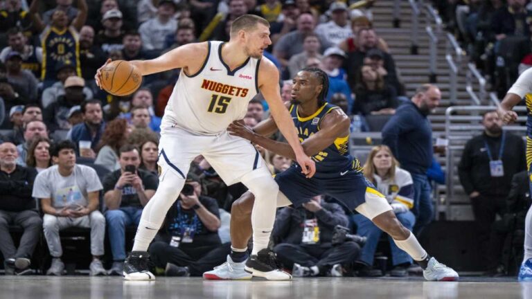 Jokic registró una nueva marca personal de asistencias en la victoria sobre Indiana