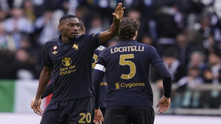 Kolo Muani enderezó el rumbo de la ‘Juve’