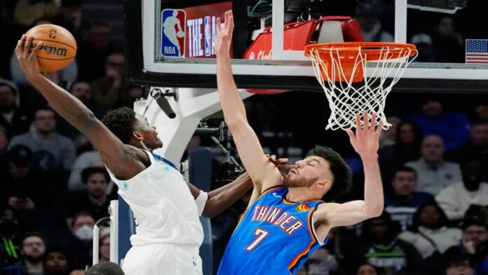 Timberwolves le ganó la partida al Thunder