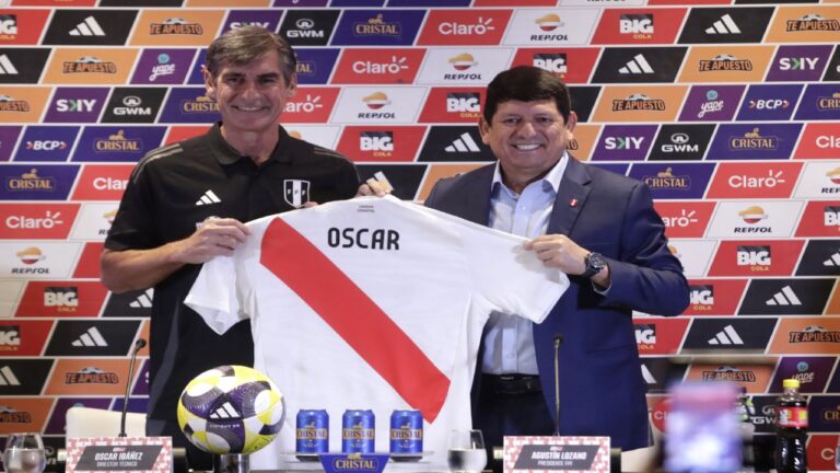Óscar Ibáñez fue presentado como el nuevo entrenador de Perú