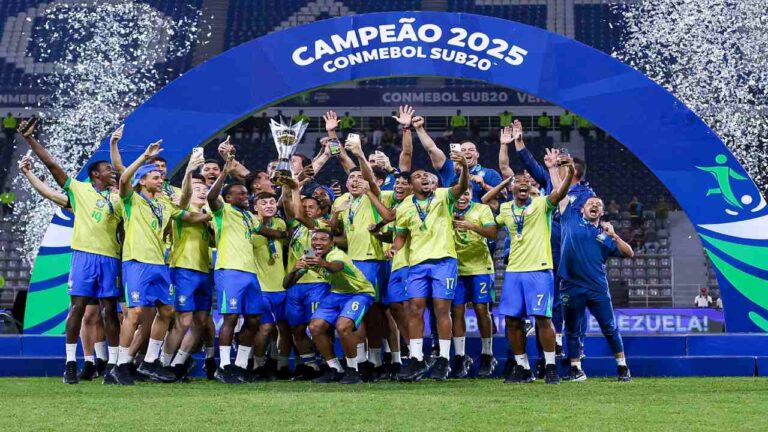 Brasil conquistó el Sudamericano Sub-20 en la última jornada en Puerto La Cruz