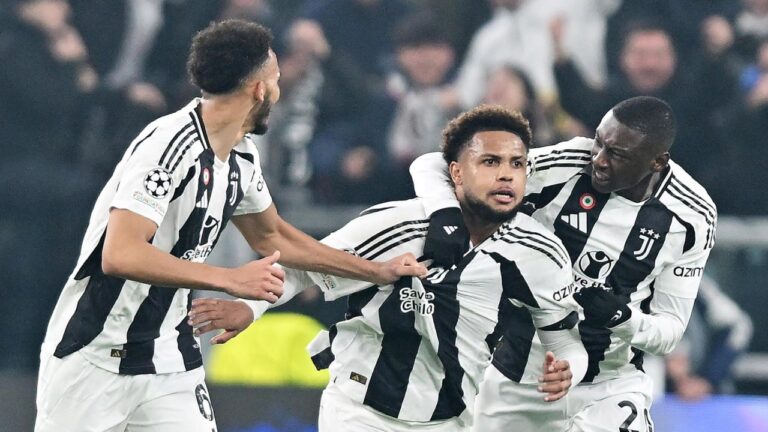 Juventus pegó primero en la llave ante PSV