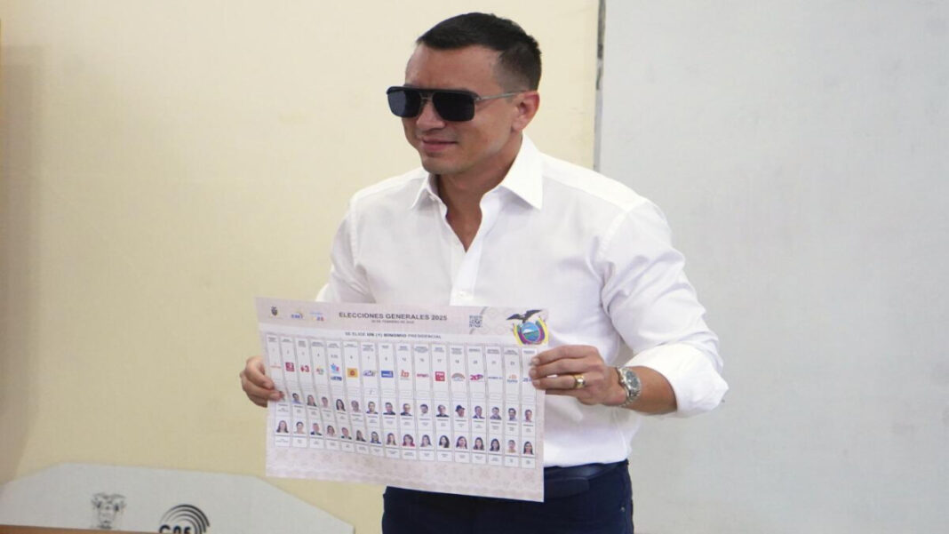 Noboa se declara ganador de primera vuelta en Ecuador, pese a virtual empate con González