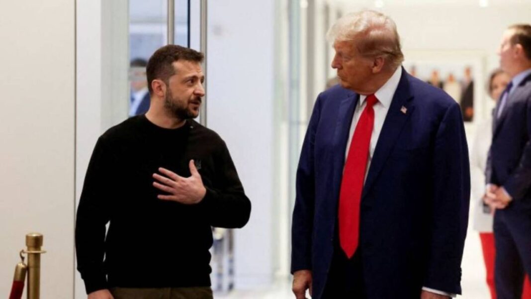 Zelenski invita a Trump a visitar Ucrania