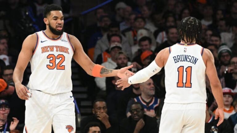 Towns y Brunson se combinaron para el triunfo de Knicks en casa