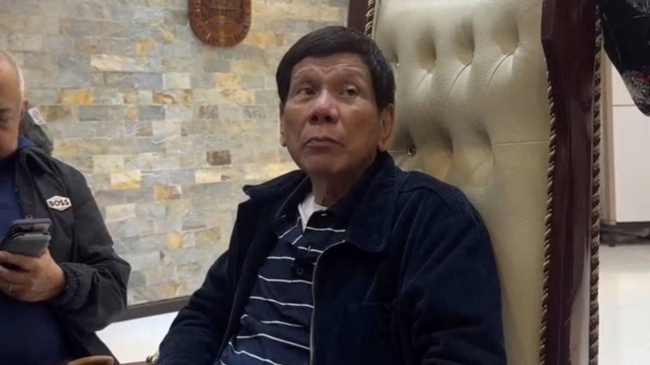 La CPI anuncia que tiene bajo custodia al expresidente filipino Rodrigo Duterte