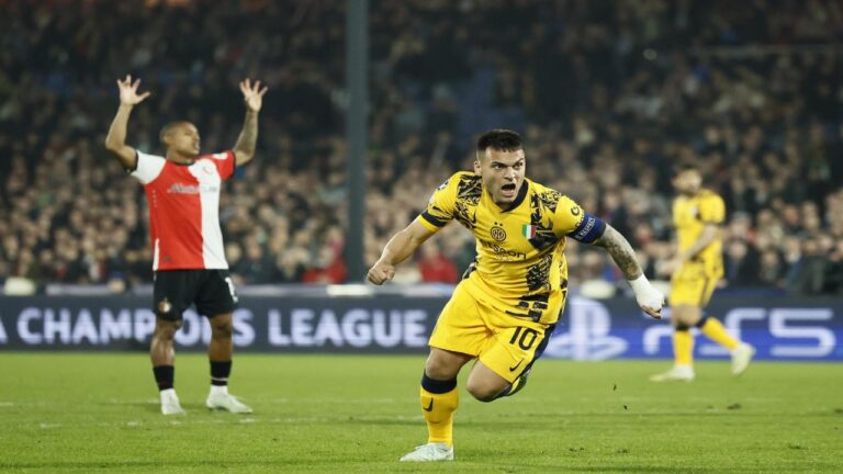 Lautaro encarriló la clasificación del Inter en la Champions