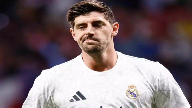 Courtois no estará con el Real Madrid en el partido de fin de semana