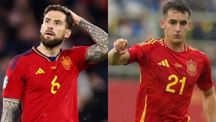 Iñigo Martínez y Marc Casadó se caen de la convocatoria de España por lesión