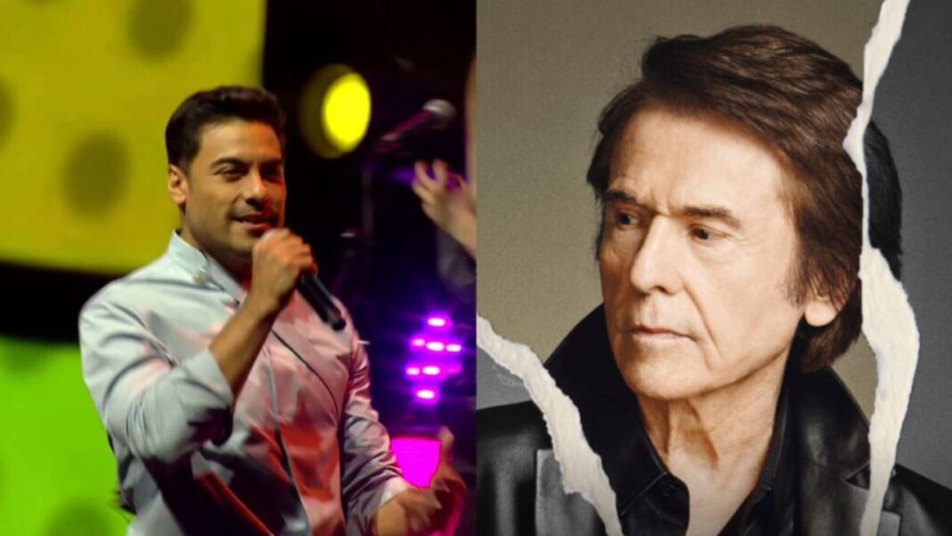 Raphael reaparece en público en un vídeo en el concierto del mexicano Carlos Rivera