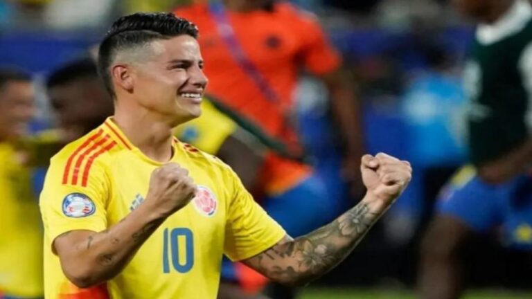 James Rodríguez encabeza la convocatoria de Colombia que buscará su boleto al Mundial