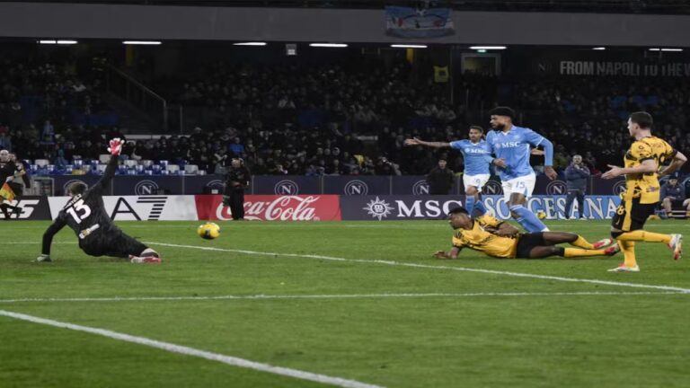 Nápoli igualó con Inter en la pelea directa por el ‘Scudetto’