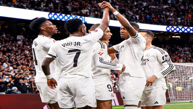 Mbappé y Vinícius le entregaron los tres puntos al Madrid