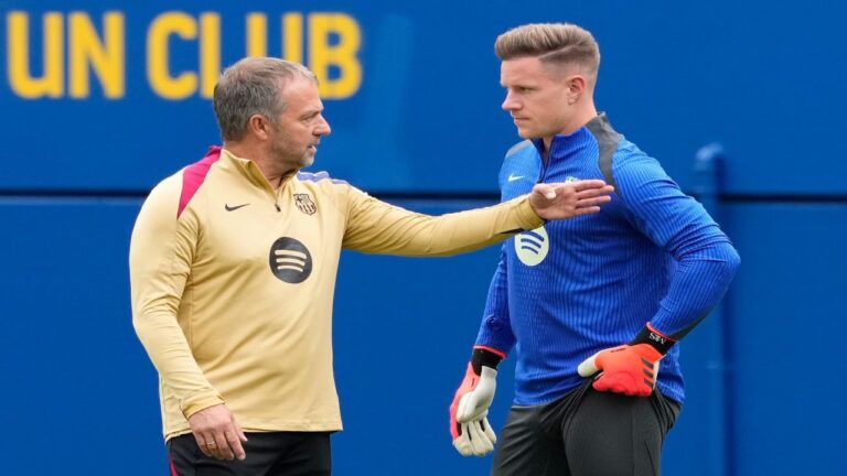 Ter Stegen continúa con su evolución para volver al arco del Barca