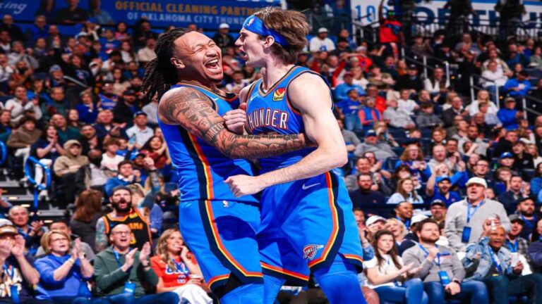 Oklahoma tomó ventaja sobre Cleveland con el mejor récord en la temporada (+resultados)