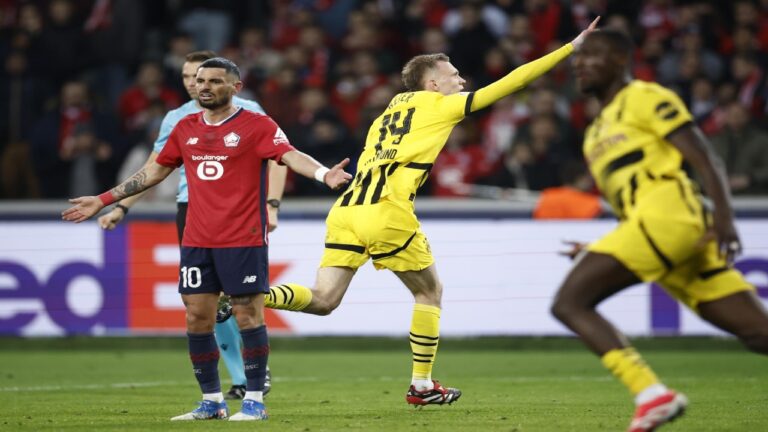 Borussia Dortmund reaccionó a tiempo y se medirá con Barcelona en la Champions