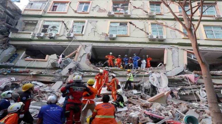 Suben a 3.354 las muertes por el terremoto en Birmania