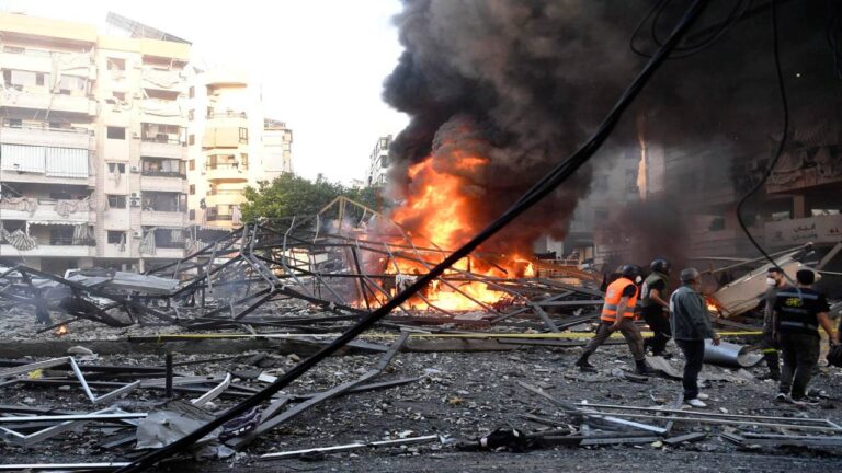 Líbano pide a EEUU y Francia que «obliguen» a Israel cesar sus ataques tras bombardeo