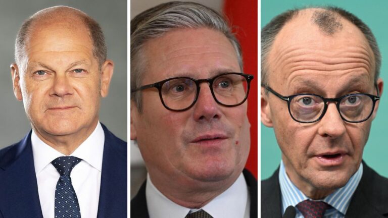 Starmer aborda con Merz y Scholz «nueva era para economía» tras aranceles de EEUU
