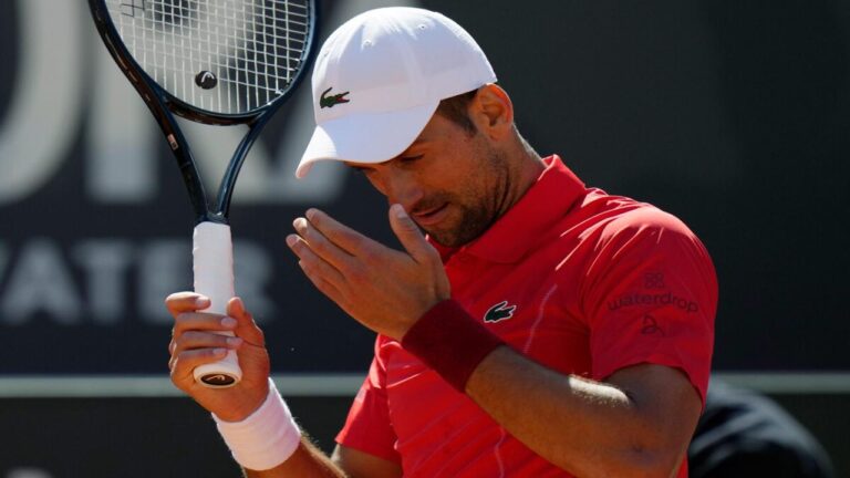 Djokovic se estrelló ante el chileno Tabilo y se despidió de Montecarlo