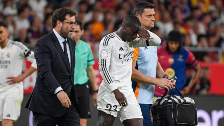 Real Madrid sigue perdiendo defensas con la lesión de Mendy