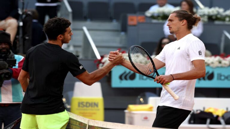 Cerúndolo volvió a someter a Zverev
