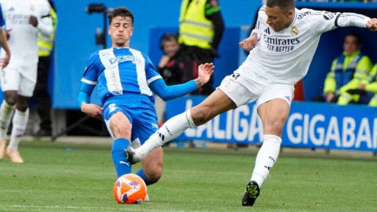 Mbappé fue sancionado con un partido por su expulsión en LaLiga