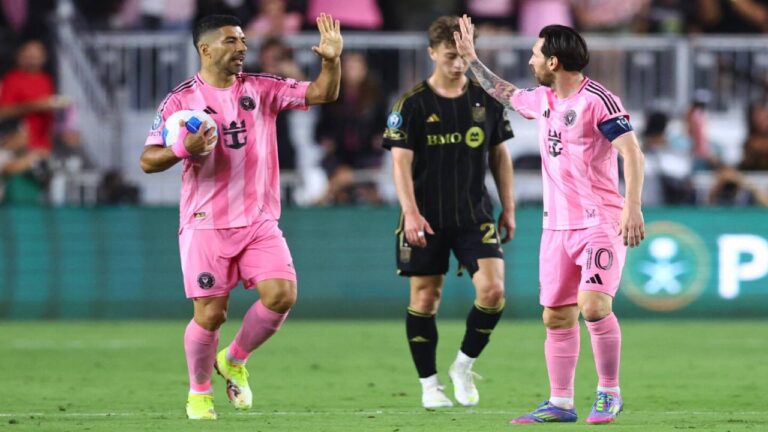 Doblete de Messi impulso al Inter Miami a las semifinales de la Concachampions