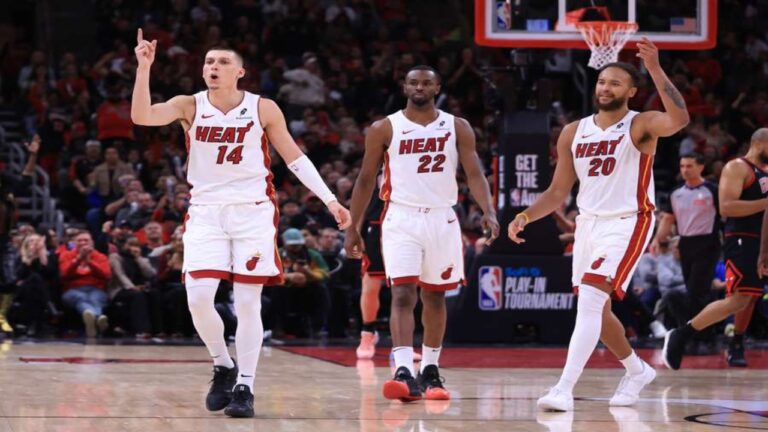Heat apabulló a Bulls y trascendió una ronda más del ‘play in’