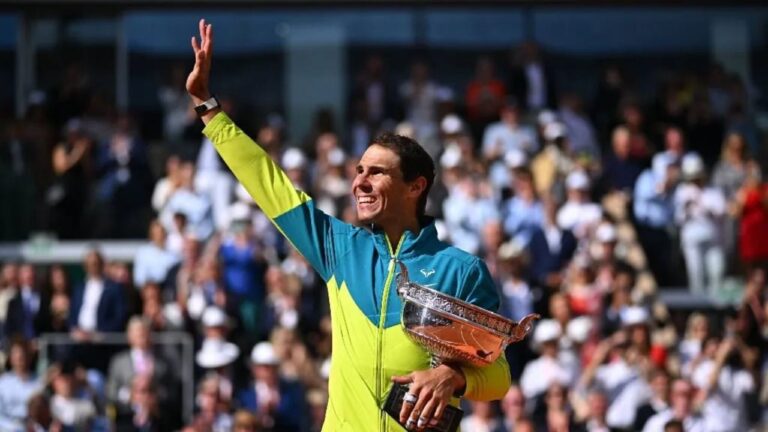 Roland Garros rendirá homenaje a Nadal el 25 de mayo