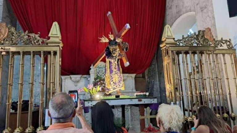 Al menos 12 misas se celebrarán en la Basílica Santa Teresa en honor al Nazareno de San Pablo