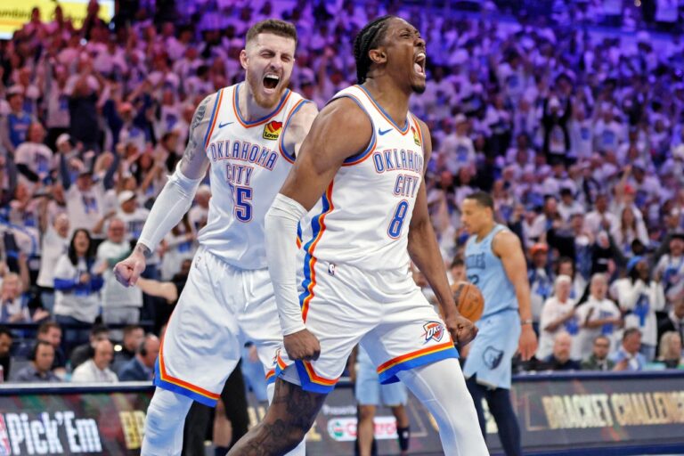 Thunder comenzó su camino en ‘playoff’ arrazando a Grizzlies (+resultados)
