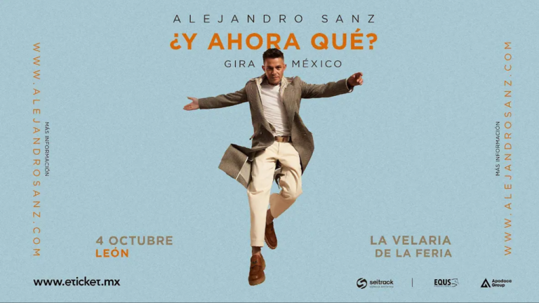 Alejandro Sanz escoge México como inicio de su nueva gira «¿Y Ahora Qué?»