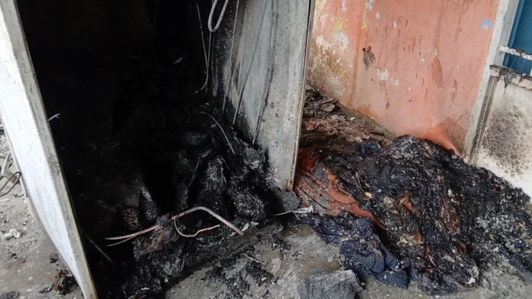 Una madre salvó a sus cuatro hijos de morir quemados en Monagas