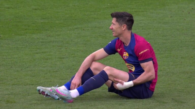 Lewandowski se perderá la recta final de la temporada por lesión