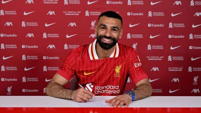 Salah renovó con el Liverpool hasta 2027