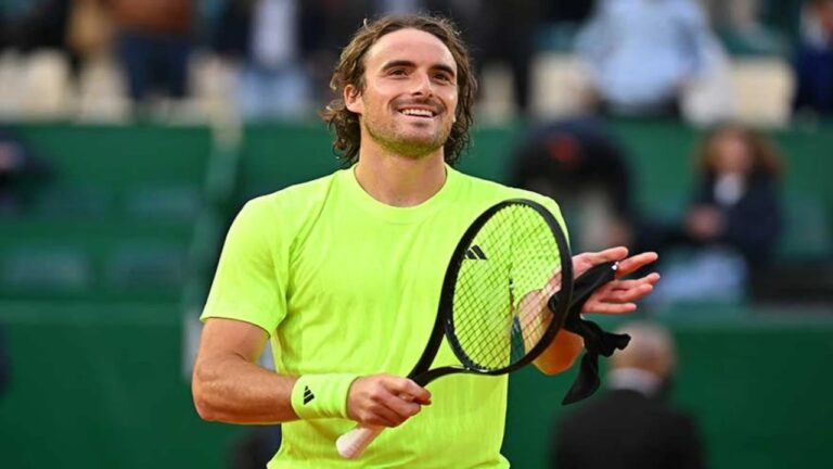 Tsitsipas sobrevivió a Thompson para seguir defendiendo su corona