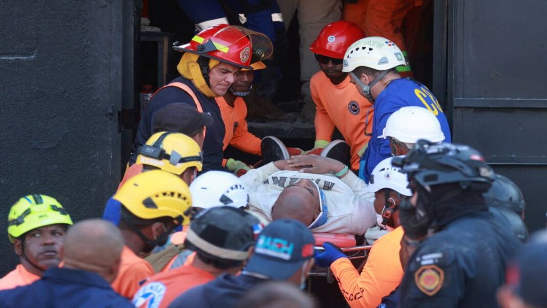 Aumentan a 44 los muertos al desplomarse un techo en una discoteca en Santo Domingo