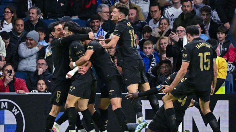 Hugo Duro silenció el Santiago Bernabéu