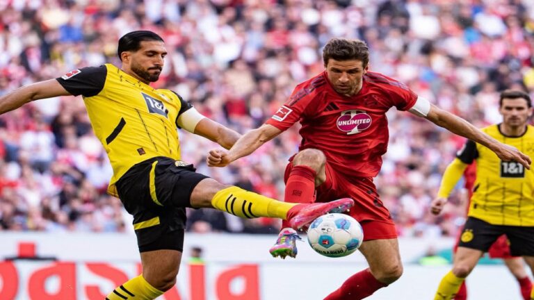 Bayern y Dortmund se repartieron los puntos y se enfocan en la Champions